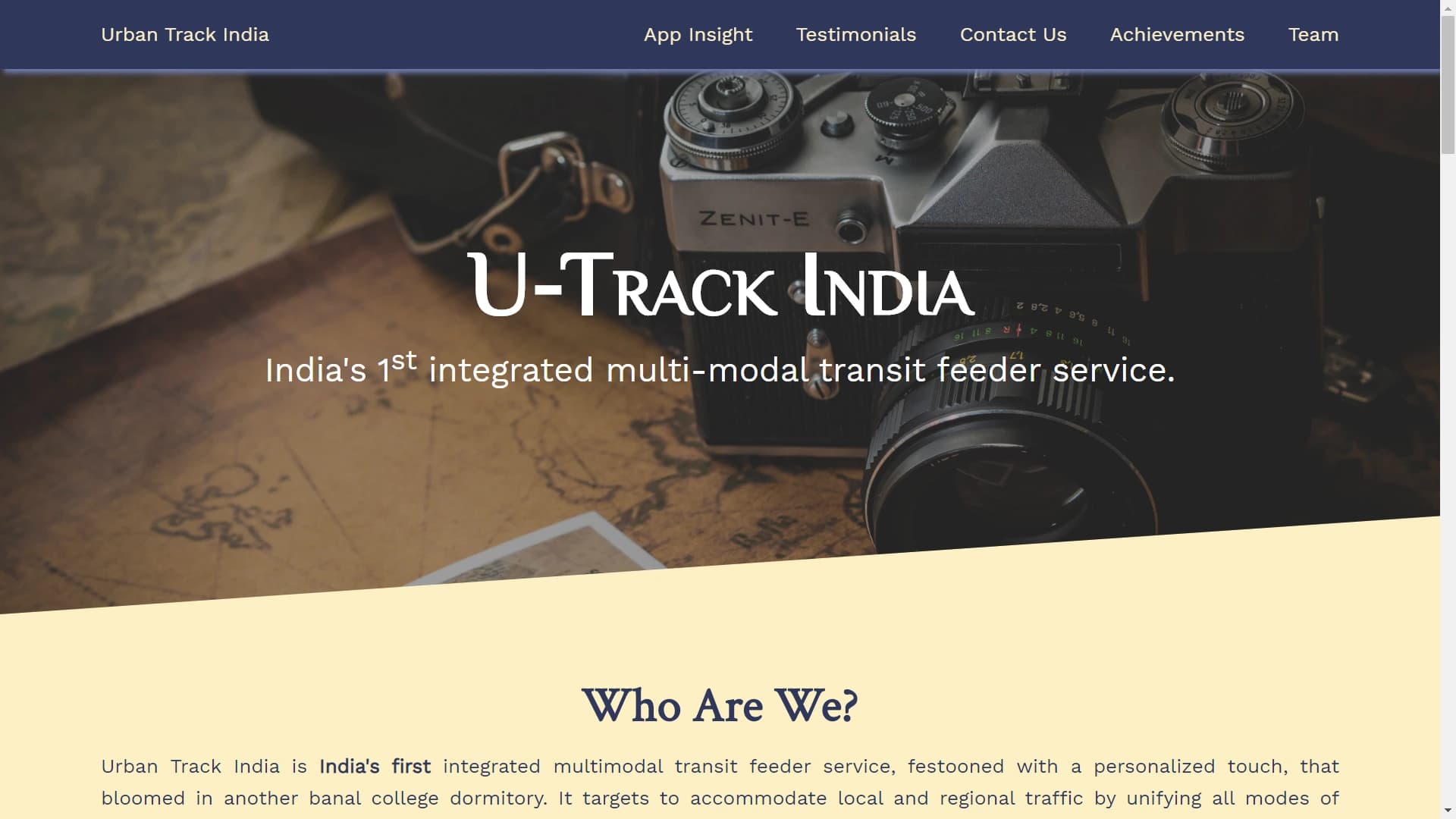 Urban Track screenshot